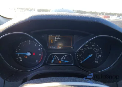 2016 Ford Focus Se из США, поврежденный, VIN 1FADP3F29GL384916